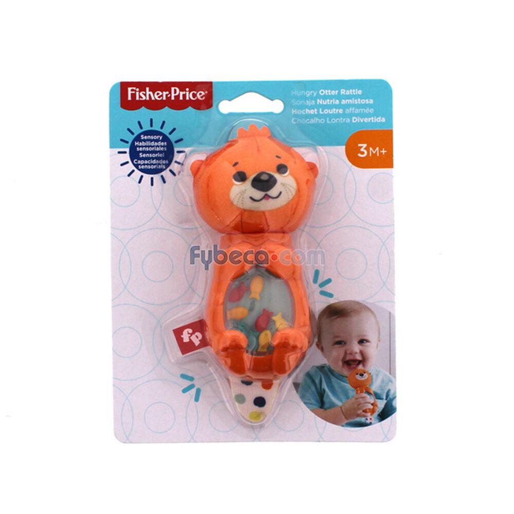 Sonajero-Fisher-Price-Hungry-Otter-Rattle-Unidad-imagen