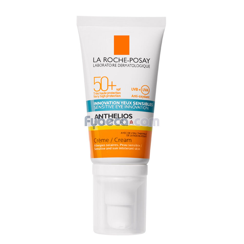 Protector-Solar-La-Roche-Posay-Anthelios-Crema-Confort-Spf-50-+-50-Ml-Tubo-imagen
