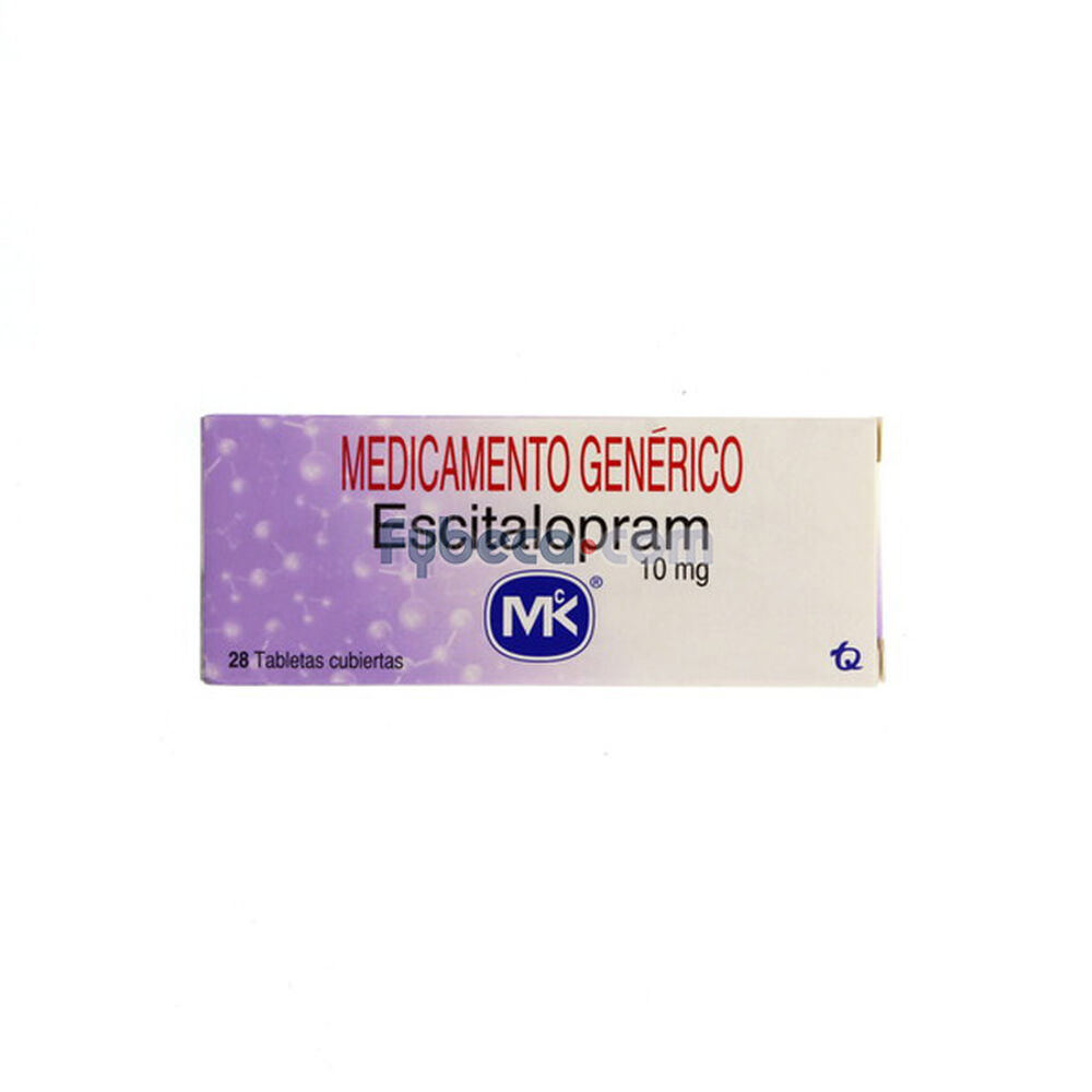 Escitalopram-(Mk)-Tabs.-Recub.-10Mg-C/28-Suelta--imagen