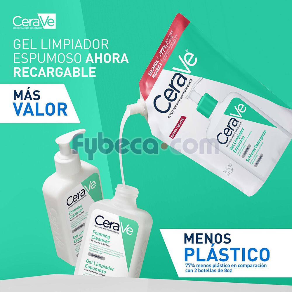 Cerave-Refill-Gel-Limpiador-Espumoso-473ml-imagen-3