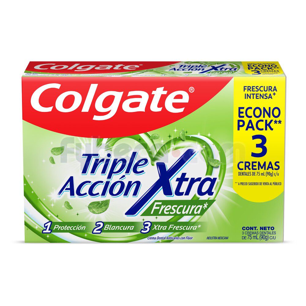 Pack-De-Pasta-Dental-Triple-Acción-Xtra-Frescura-75-Ml-Unidad-imagen