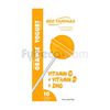 Chupete-Vitamina-C-Zinc-Bee-Farma-Yogurt-Naran-C/10-Unidad-imagen