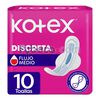 Toalla-Higi&eacute;nica-Kotex-Ultrafina-Discreta-10-Un-imagen-1