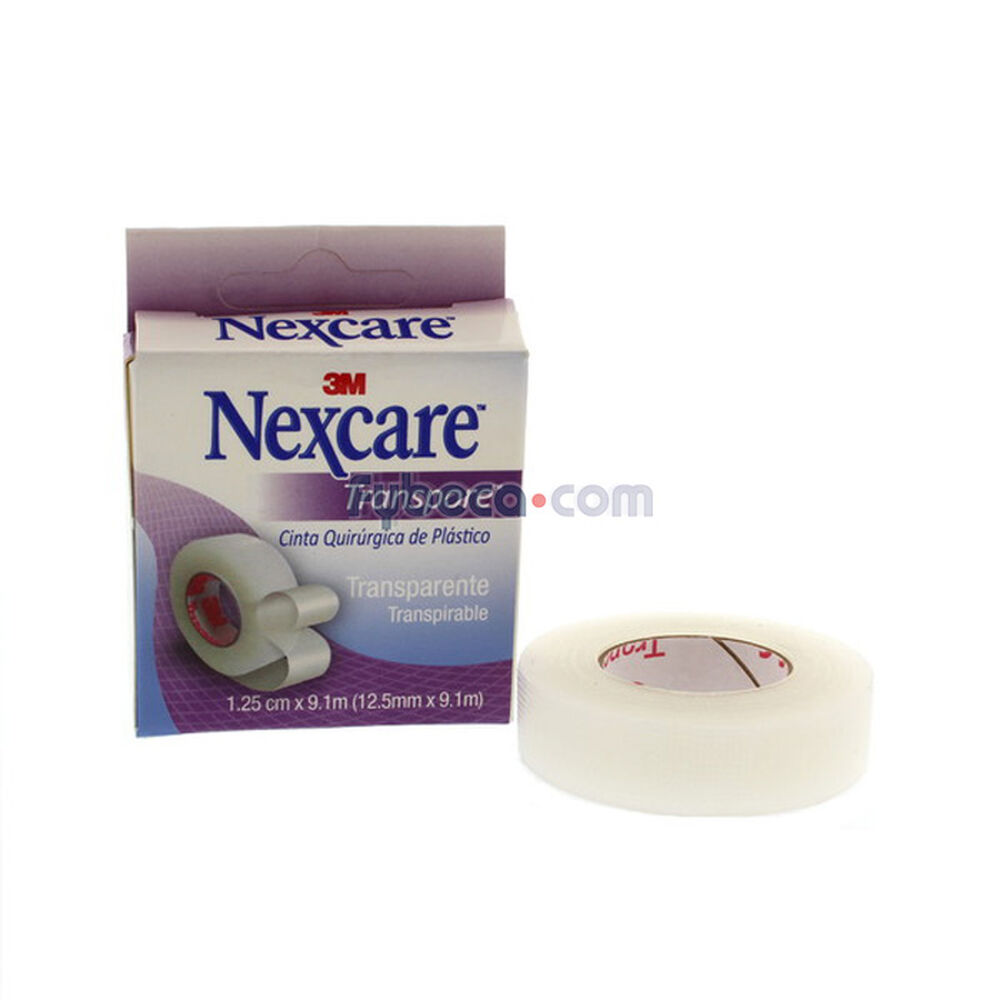 Esparadrapo-Transparente-Transpore-12-Mm-X-9.1-Mm-Nextcare-Unidad-imagen