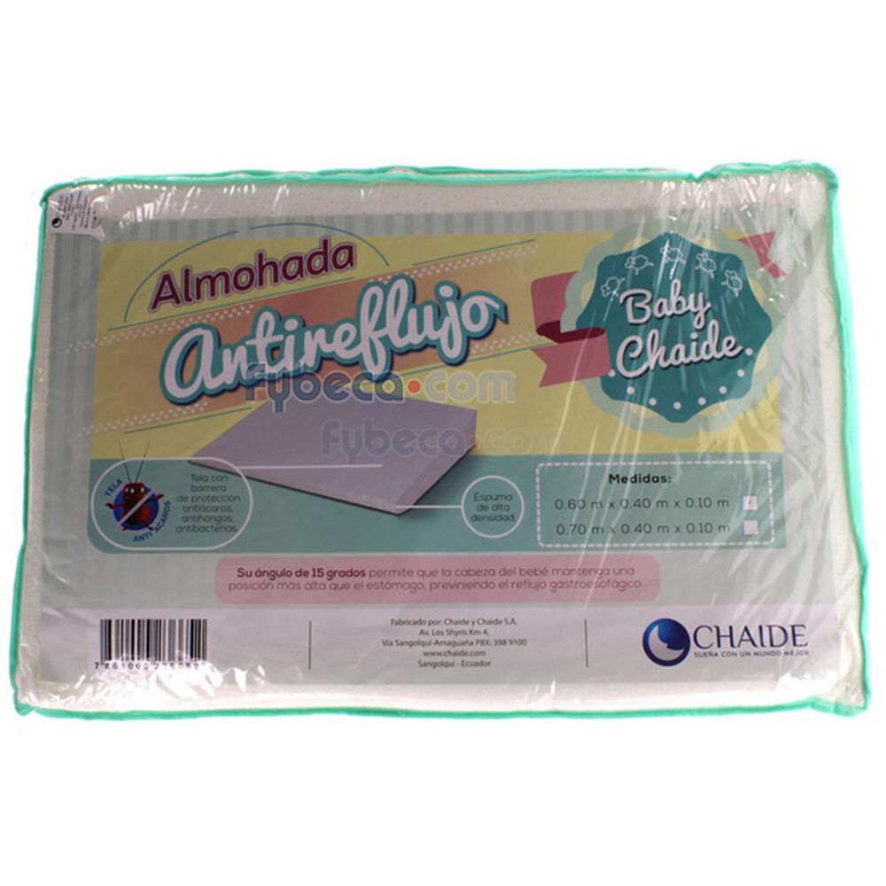 Almohada Anti-reflujo Antifluido