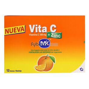 Vita-C-+-Zinc-(Mk)-Mast.-Naranja-C/12-Sob-500-Mg-Caja--imagen