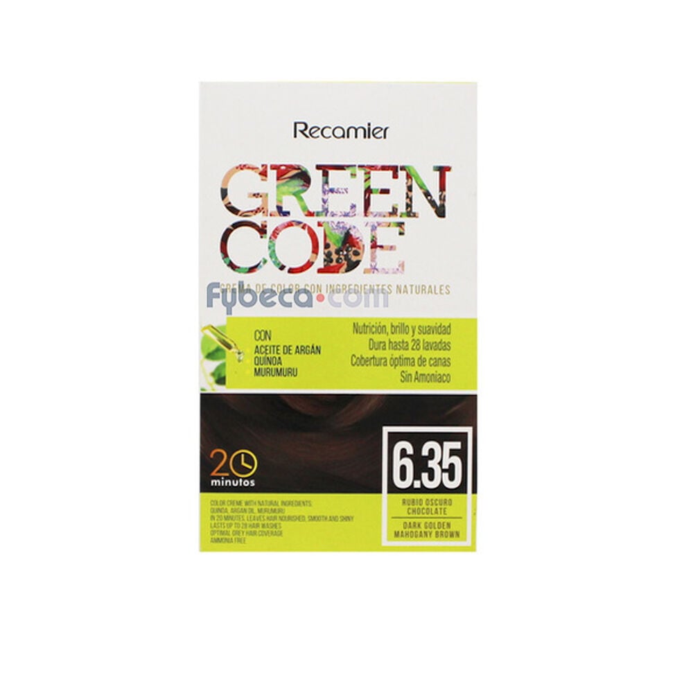 Tinte-Green-Code-Recamier-Rubio-Oscuro-Chocolate-6.35-Caja-imagen