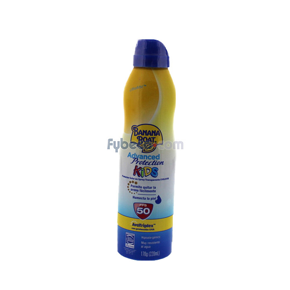 Protector-Solar-Banana-Boat-Advanced-Protection-Kids-SPF-50+-170-G-Spray-imagen