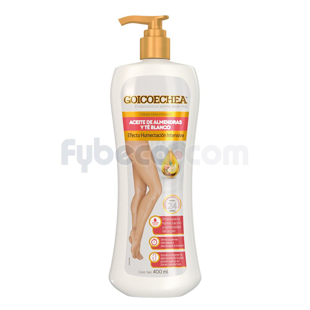 Crema-Para-Piernas-Goicoechea-Almendras-Y-Té-Blanco-400-Ml-imagen-1
