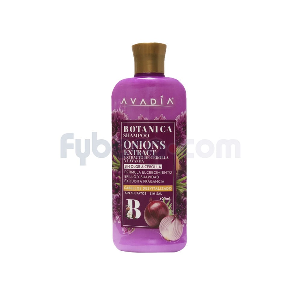 Botánica-Shampoo-Avadia-Extracto-De-Cebolla-400-Ml-Unidad-imagen