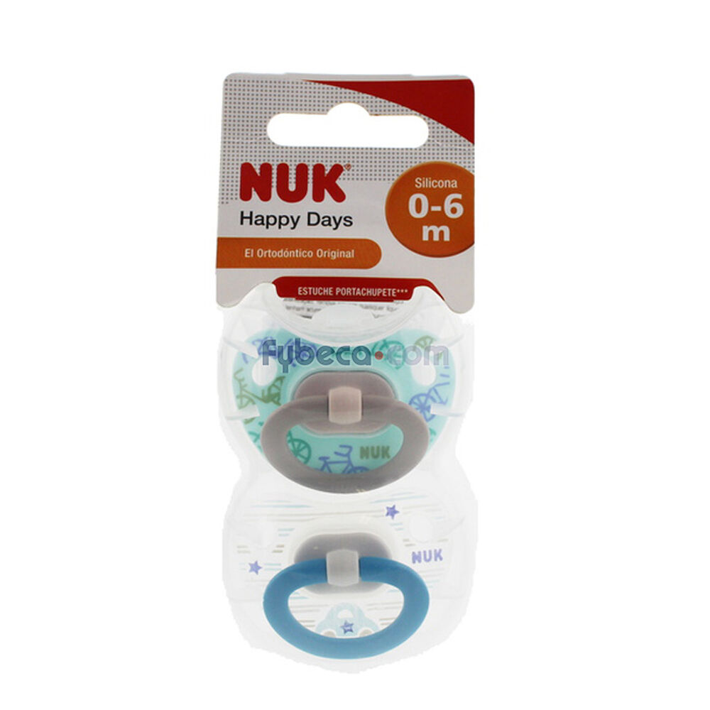 Chupón-Nuk-Silicona-Con-Estuche-Paquete-imagen