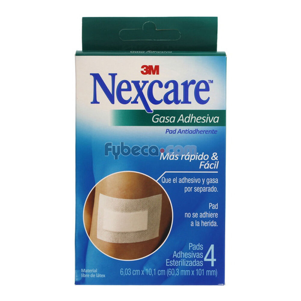 Gasas-Adhesivas-6-X-10-Cm-Nextcare-Caja-imagen