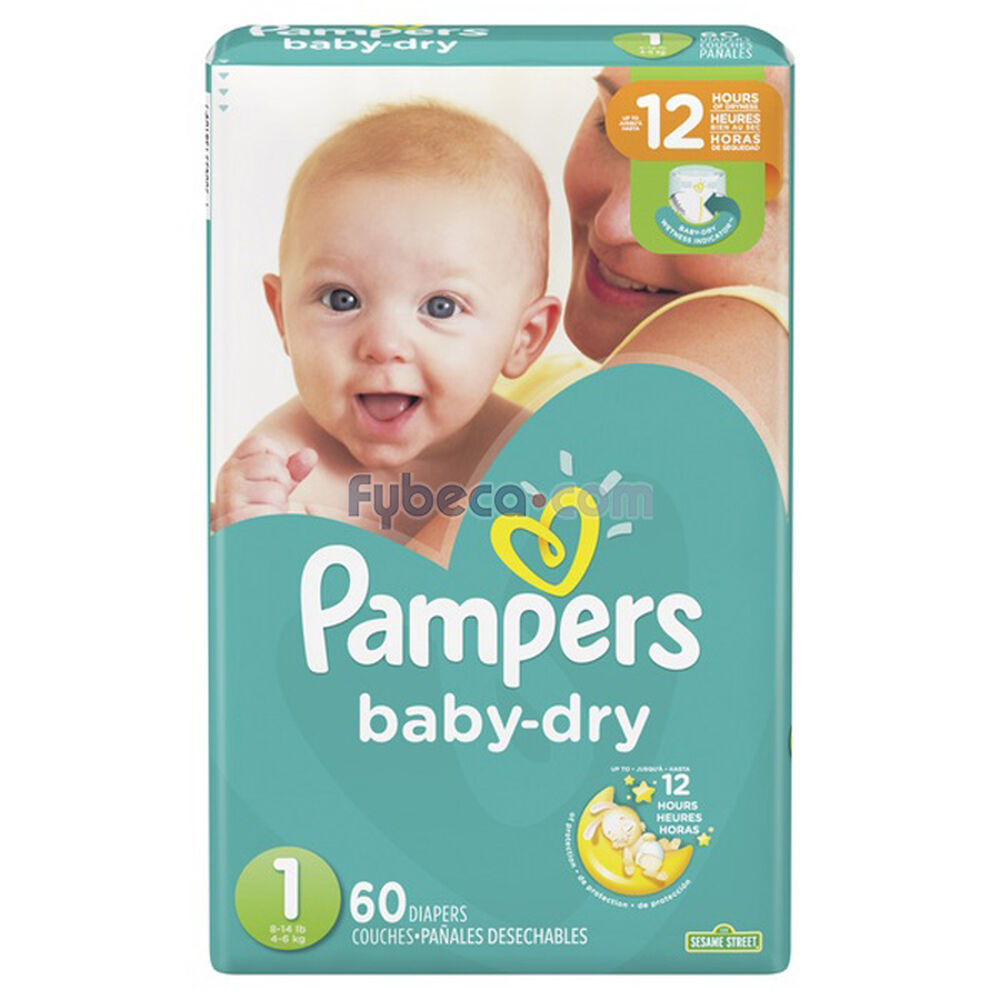 Pañales-Baby-Dry-Plaza-Sésamo-P-60-Unidades-imagen