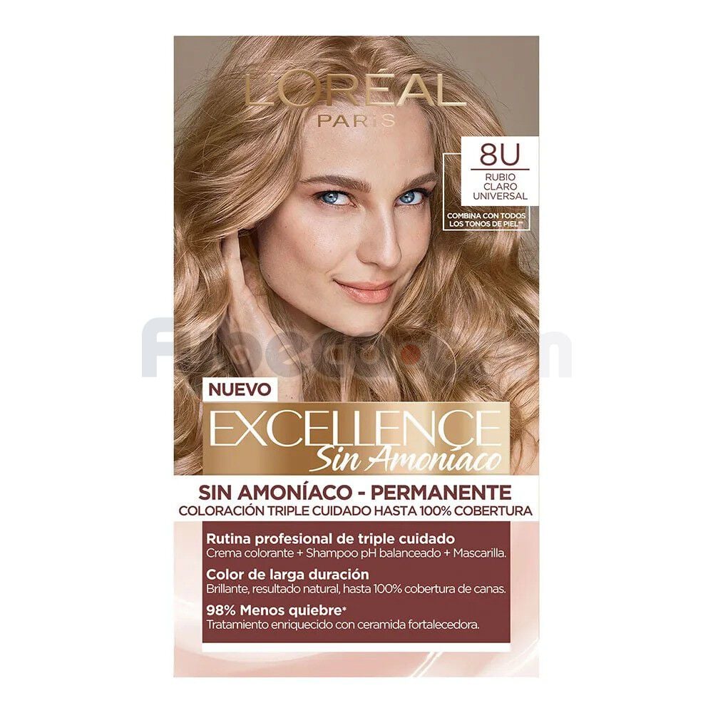 TINTE-LOREAL-RUBIOCLARO-UNIVERSAL-SIN-AMONIACO-EXCELLENCE8U-imagen