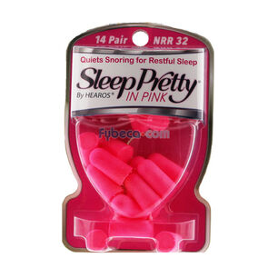 Tapones-De-Espuma-Sleep-Pretty-Rosado-Unidad-imagen