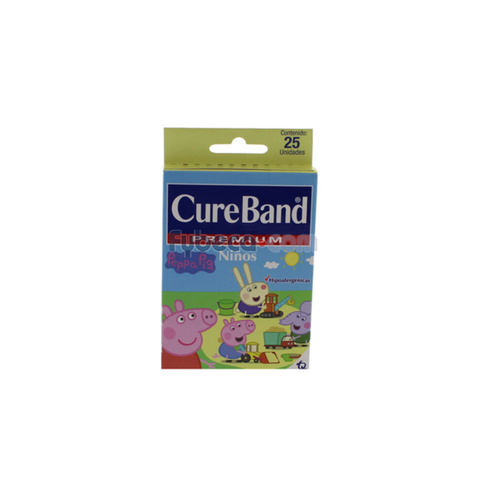 Curitas-Cureband-Premium-Ni&ntilde;os-Peppa-Pig-Caja-imagen