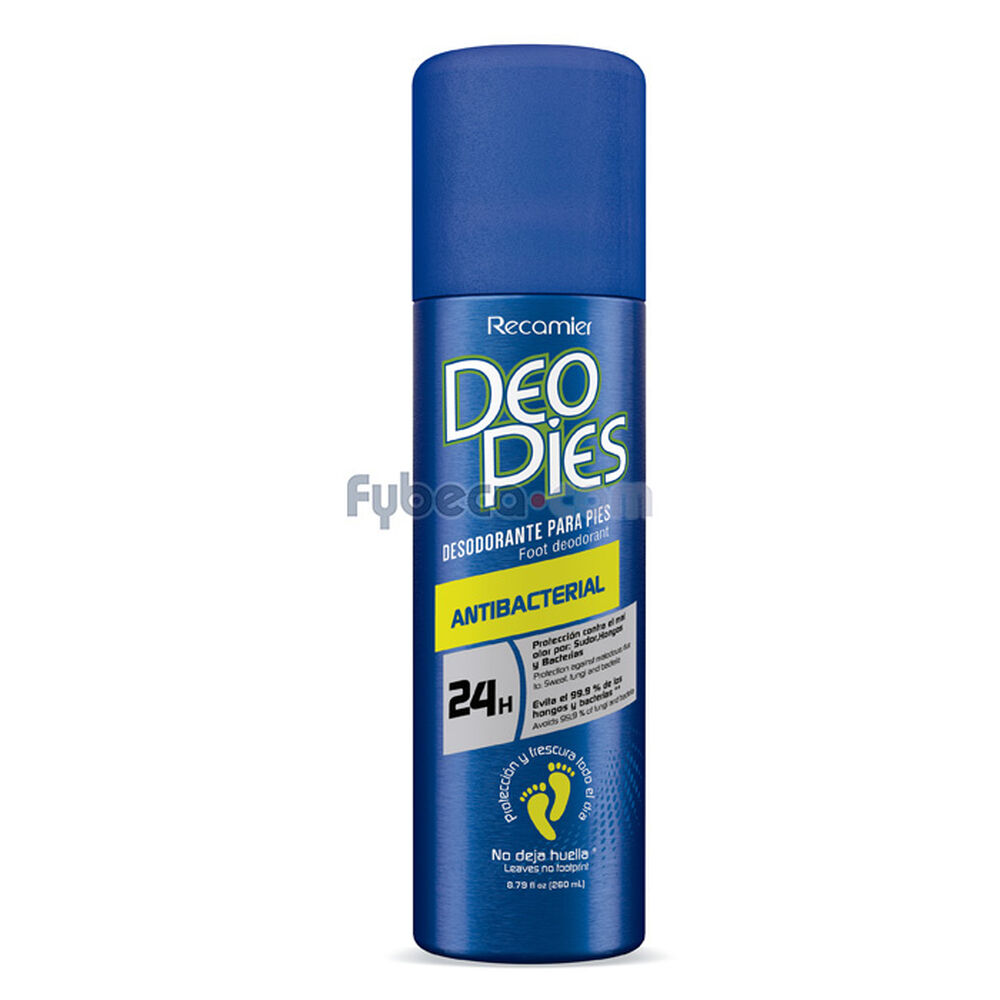 Desodorante Para Pies Recamier Deo Pies 260 Ml Spray