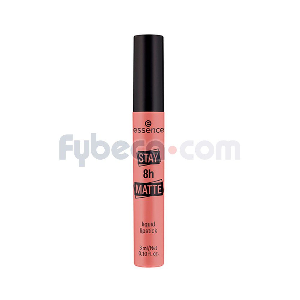 Essence-Labial-Líquido-Stay-8H-Matte-3-Ml-Tono-01-imagen