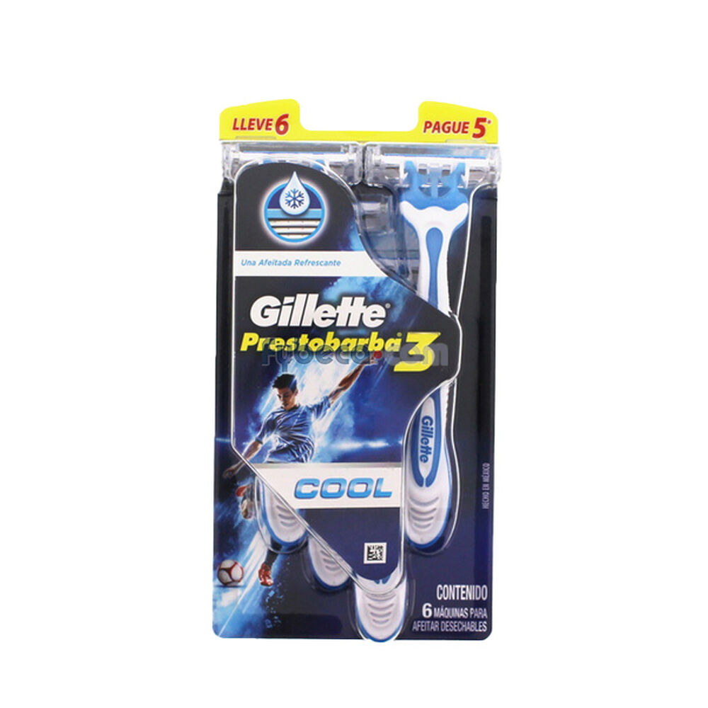 Afeitadora-Gillette-Prestobarba-3-Cool-Paquete-imagen