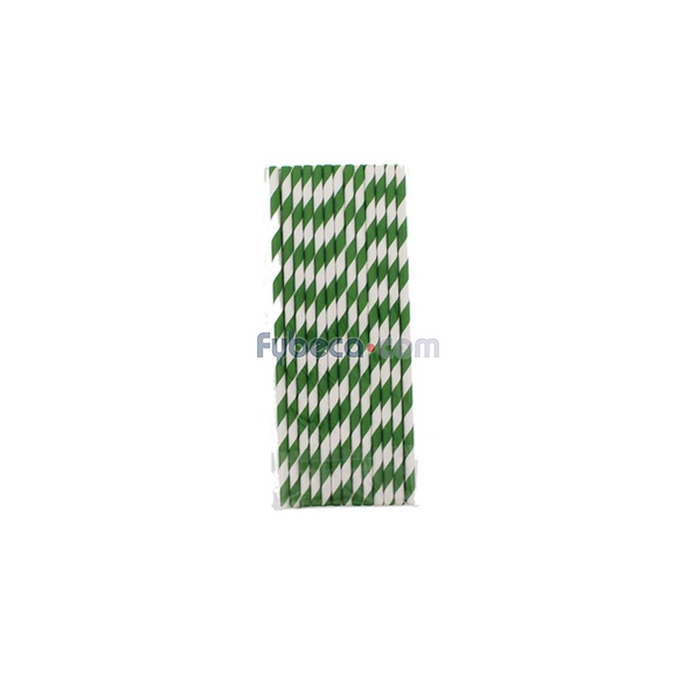 Sorbetes-Líneas-Verdes-Papel-Fiesta-Paquete-imagen