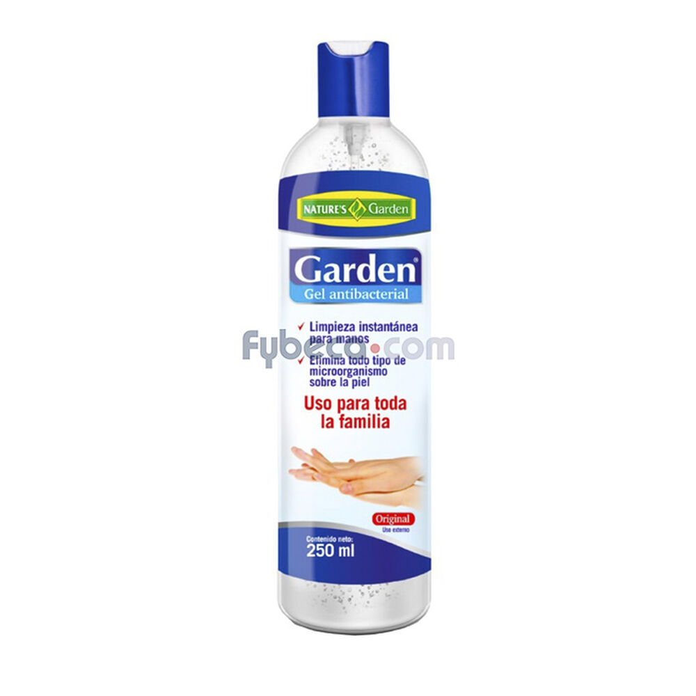 Gel-Antibacterial-Nature'S-Garden-250-Ml-Botella-imagen