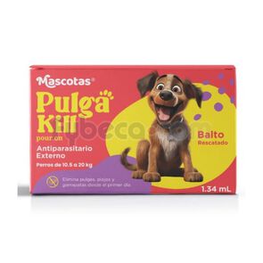 Pulga-Kill-Pour-On-Antipara.-Externo-Perros-10.5---20-Kg-Pipeta-1.34-Ml-C/1-imagen