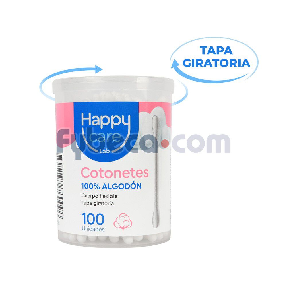 Cotonetes-Happy-Care-Bote-100-Unds-imagen-1