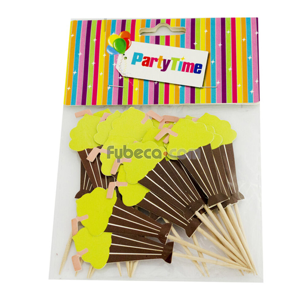 Palillos-Party-Time-Diseños-Surtidos-Paquete-imagen-2