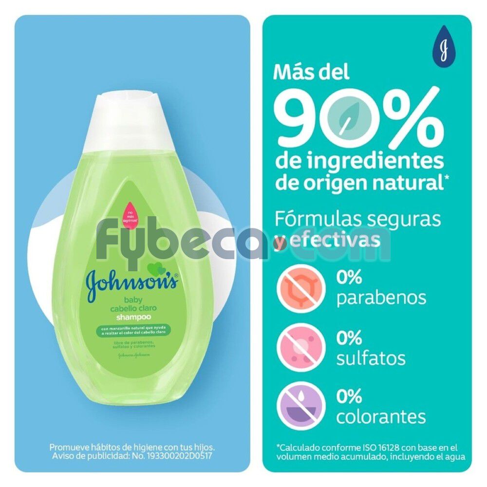 Shampoo-Johnson's-Baby-para-Cabello-Claro-750-ml-Botella-Unidad-imagen-3