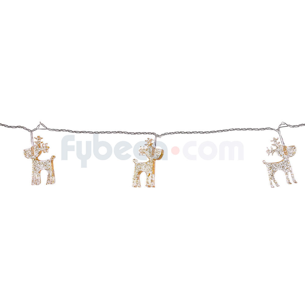 Juego-Luces-Led-Cálidas-Forma-De-Reno-Caja-imagen