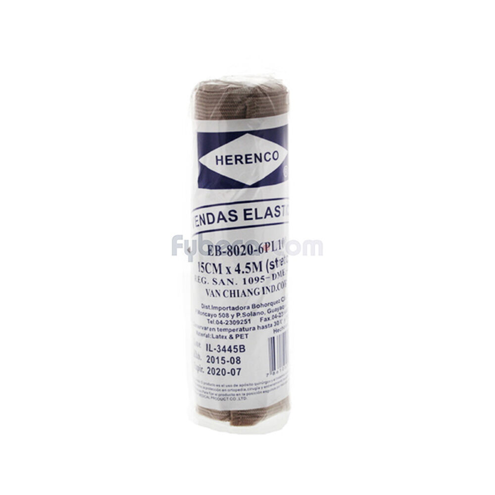 Vendas-El&aacute;sticas-Herenco-15-Cm-X-4.5-M-Unidad-imagen