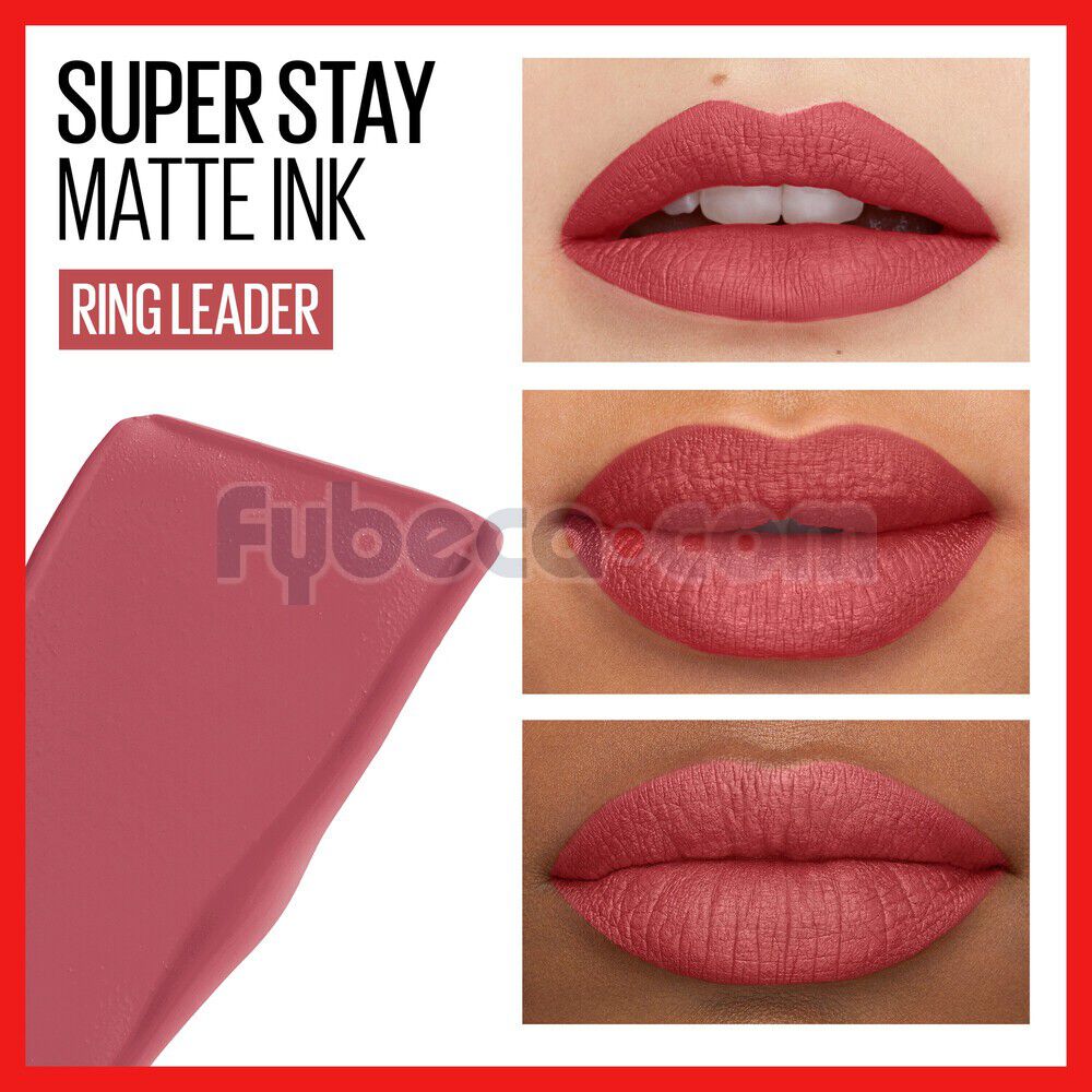 Labial-Líquido--Maybelline-Ny-Super-Stay-Matte-Ink-Ring-Leader-imagen-2