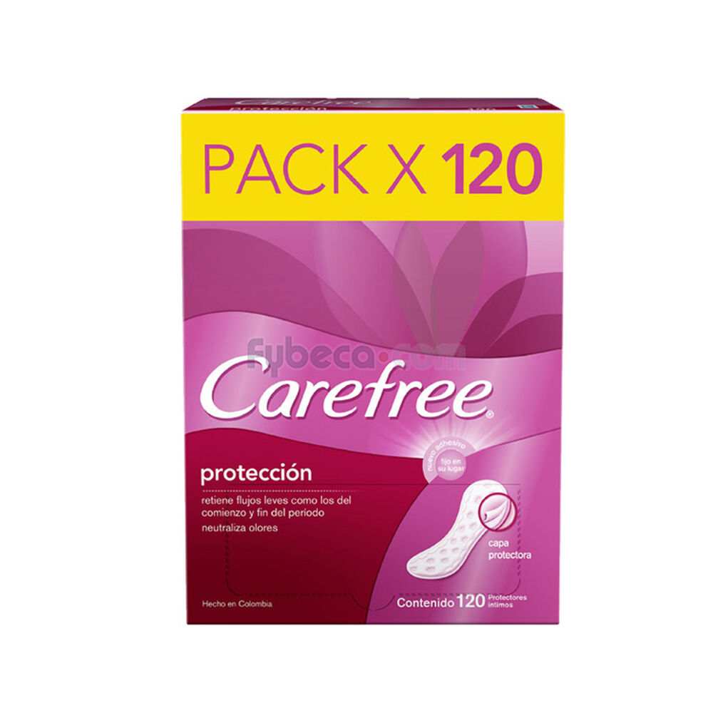 Protectores-Carefree-Diarios-Original-Pack-120-Paquete-imagen