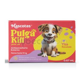 Pulga-Kill-Pour-On-Antipara.-Externo-Perros-Hasta-10-Kg-Pipeta-0.67-Ml-C/1-imagen