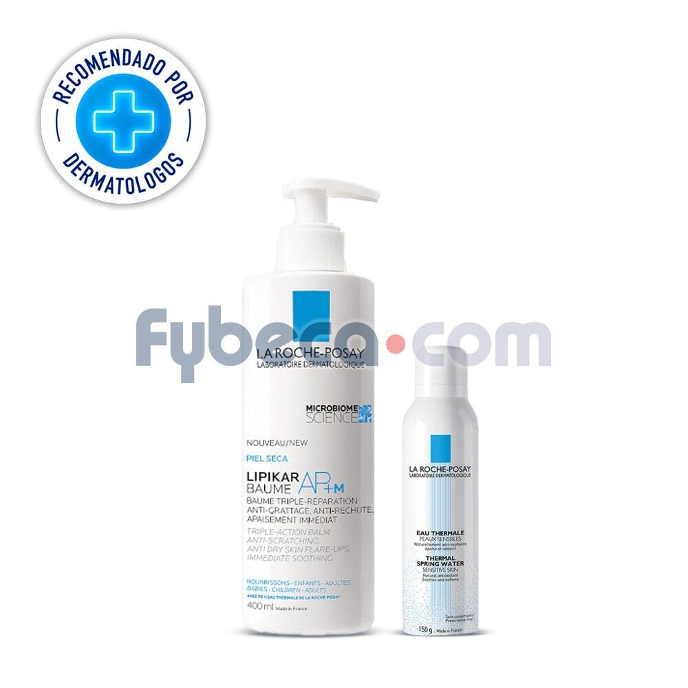 La-Roche-Posay-Pack-Lipikar-Ap-Y-M--400ml-Y-Sombrero-Con-Agua-Thermal-imagen