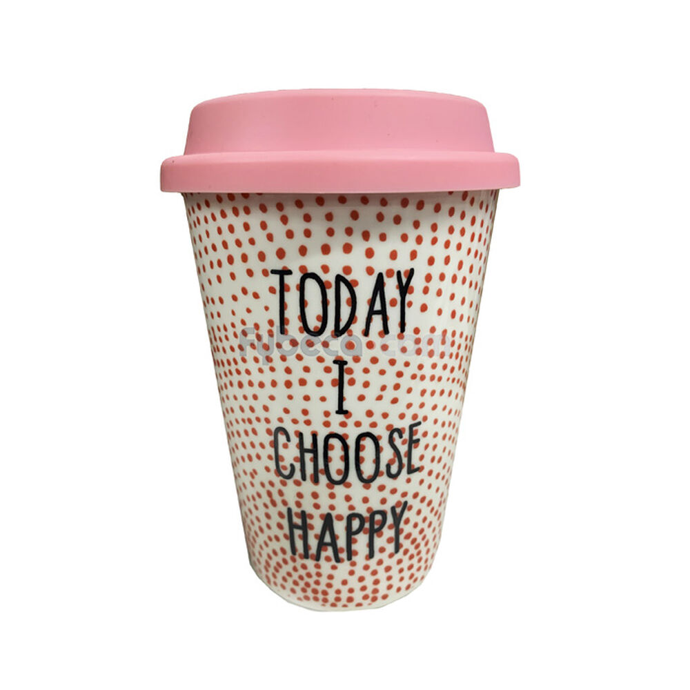 Vaso-Cerámica-Tapa-Rosa-Frase-y-Diseño-con-Circulos-Unidad-imagen