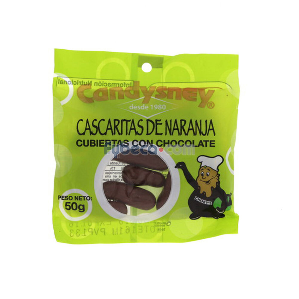 Chocolate-Candysney-Cascaritas-Naranja-50-G-Unidad-imagen