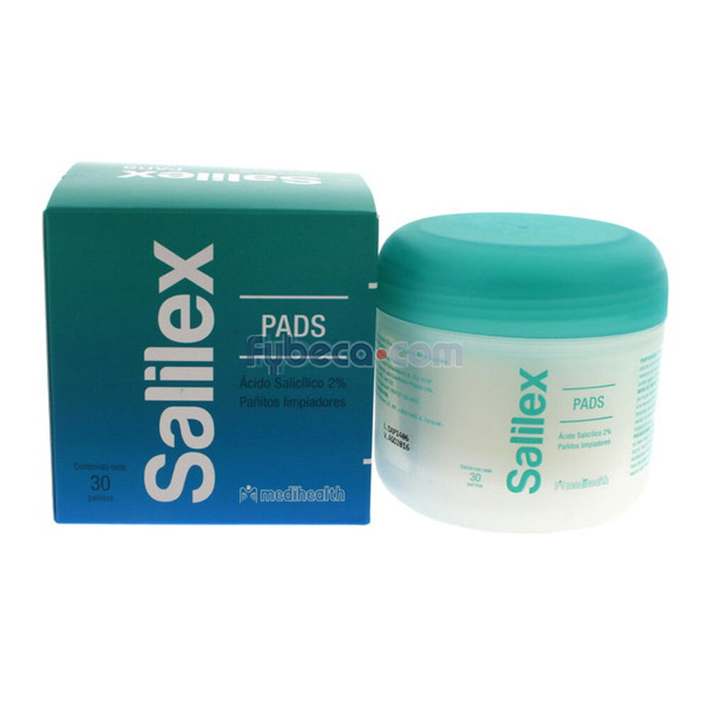 Toallitas-Antiacne-Salilex-Pads-Medihealth-Frasco-imagen