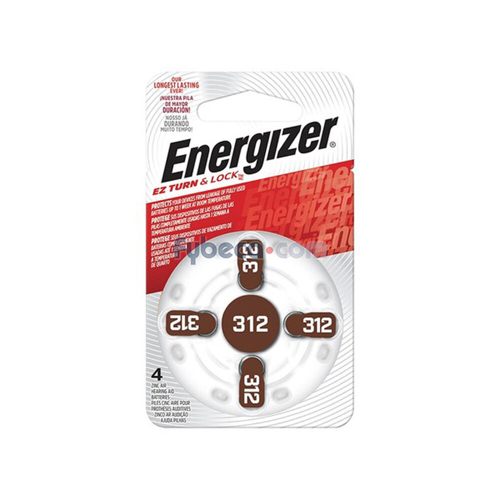 Pilas-Auditivas-Energizer-Az312-Pack-4-Paquete-imagen