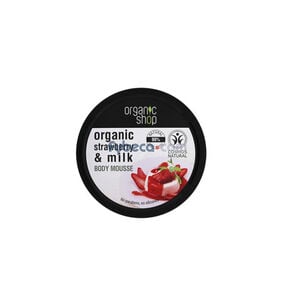 Crema-Organic-Shop-Fresa-Leche-250-Ml-Frasco-imagen