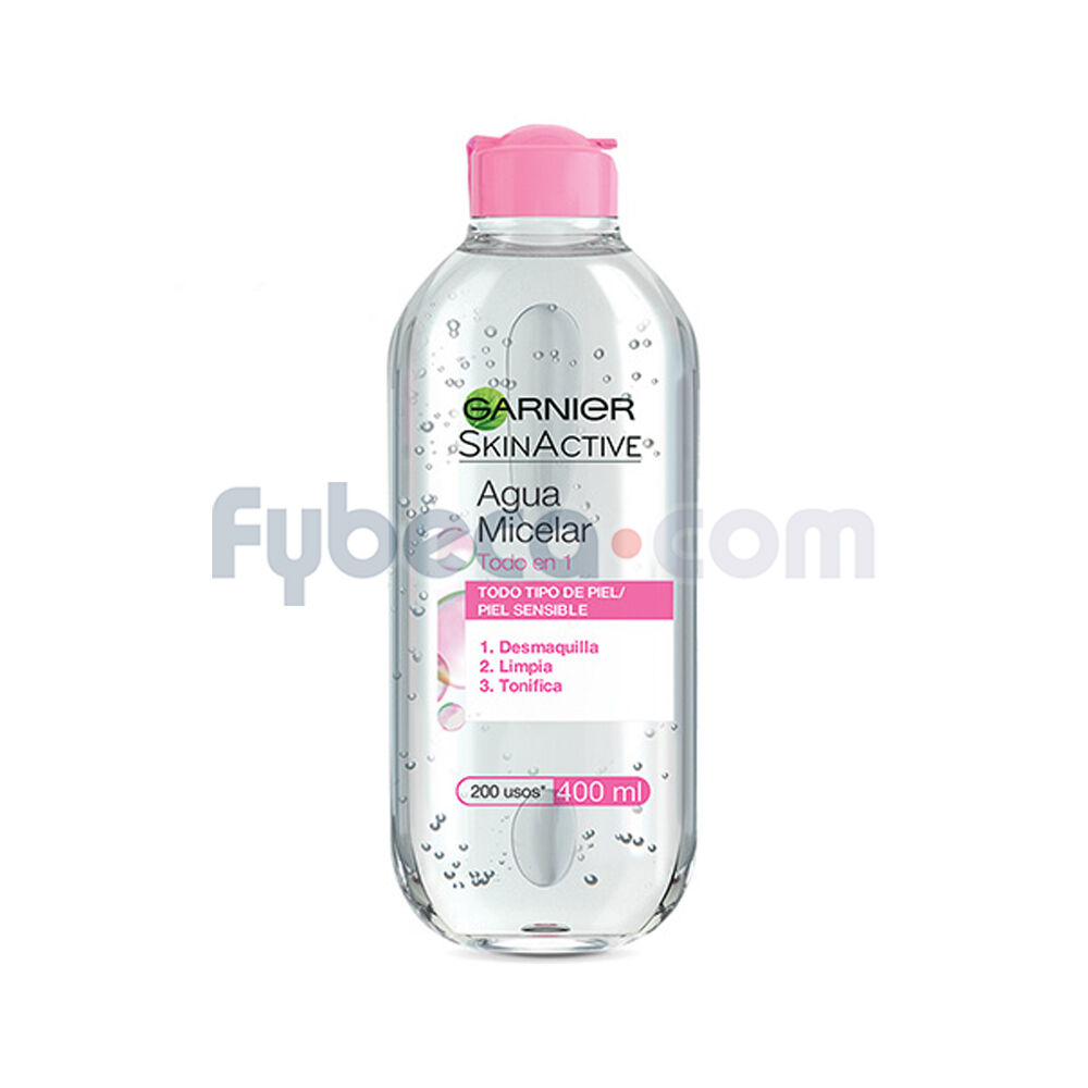 Agua Micelar Skin Active Todo en 1 400 Ml Unidad