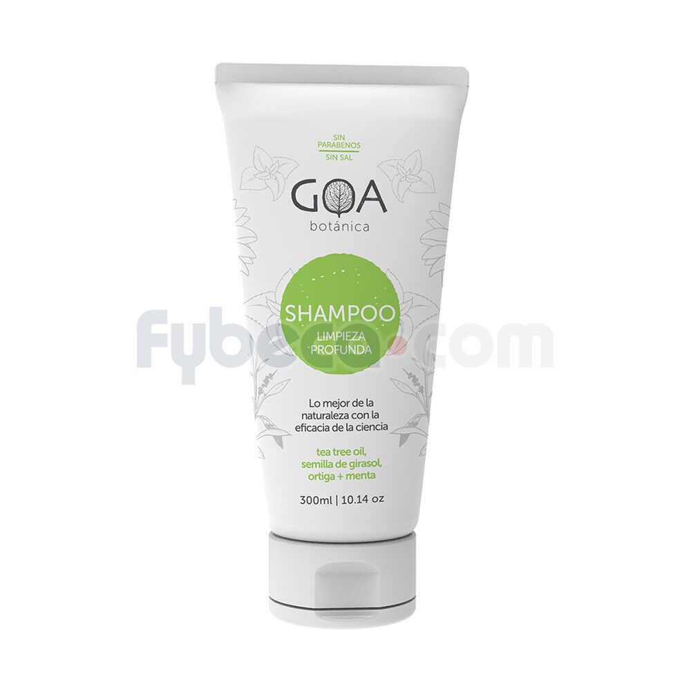 Shampoo-Goa-Botánica-Limpieza-Profunda-300-Ml-Frasco-imagen