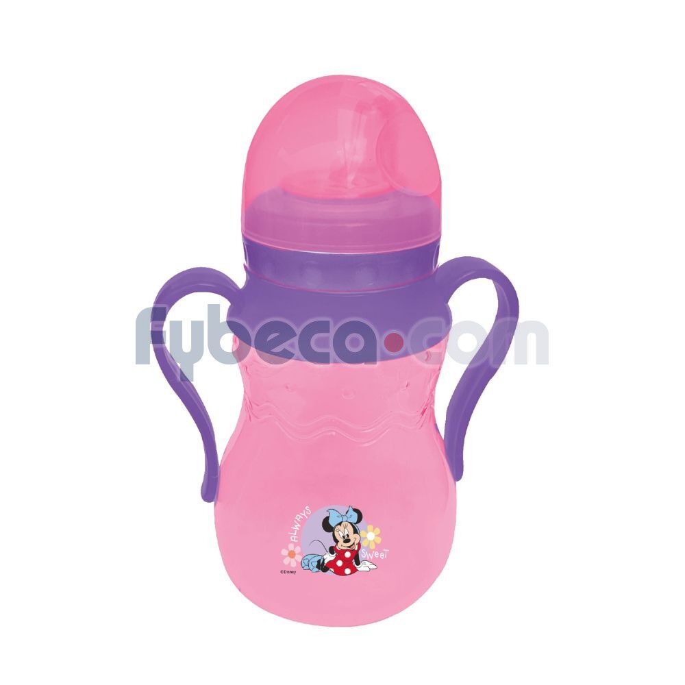 Taza-Con-Boquilla-De-Silic&oacute;n-Mickey-Y-Minnie-Unidad-imagen