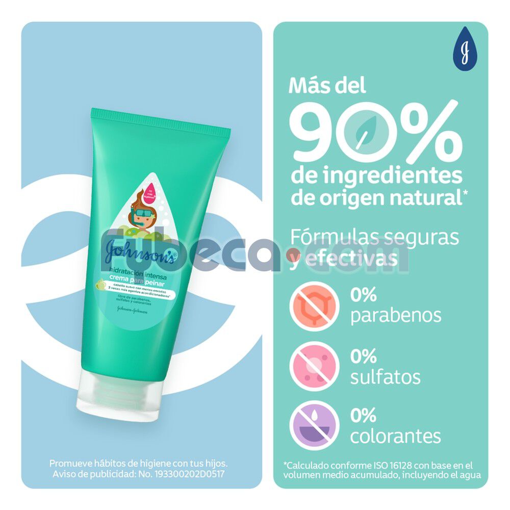 Crema-De-Peinar-Johnson'S-200-Ml-Tubo-imagen-2