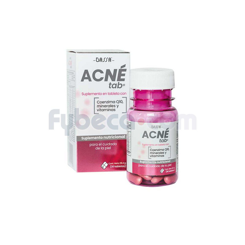 Acnetab-Bassa-Tabs-C/30-Suelta-imagen