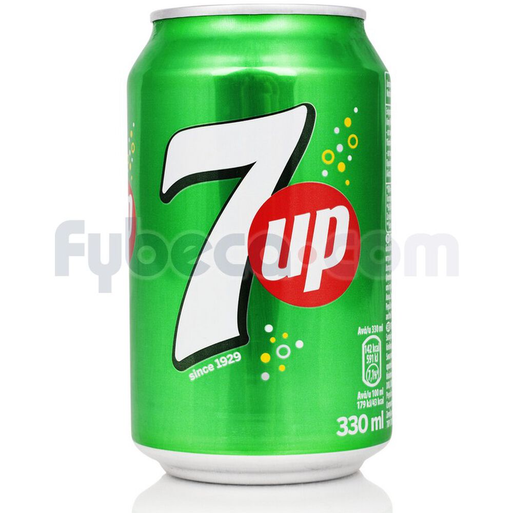 Gaseosa Seven Up Lata 355 Ml