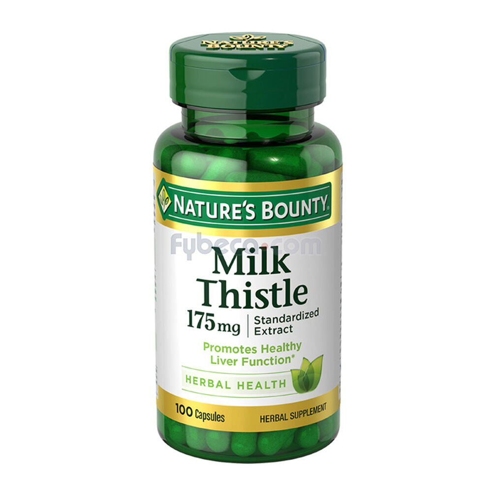 Nature'S-Bounty-Milk-Thistle-175-Mg-Frasco-imagen