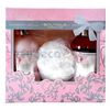 Set-Body-Lotion-250Gr+Shower-Gel-250Ml+Esponja-Raspberry-Vanilla-imagen