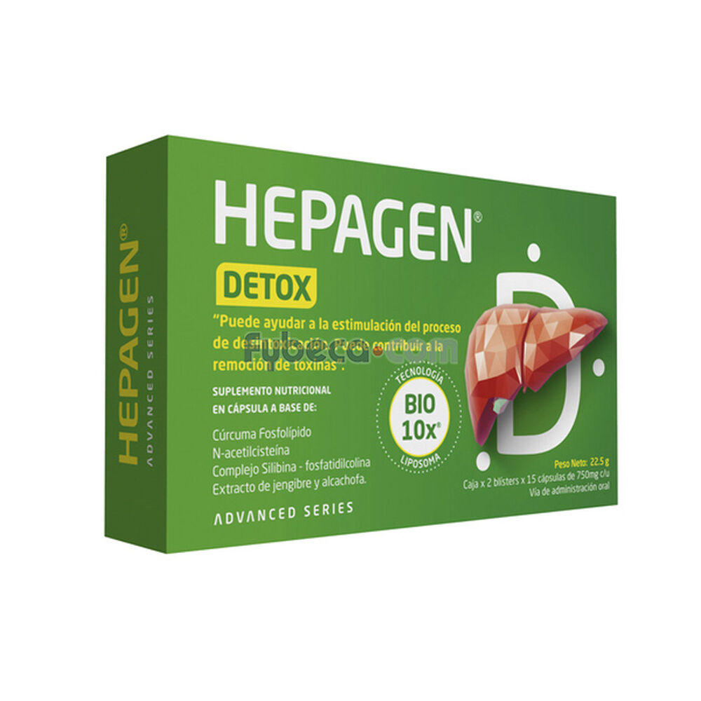 Hepagen-Detox-Cap-750-Mg-C/30-Suelta-imagen