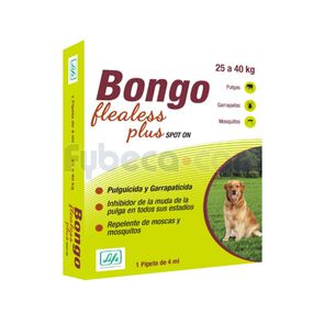 Bongo-Flealess-Plus-Externo-Perros-25-40Kg-Pipeta-4-Ml-C/1-imagen